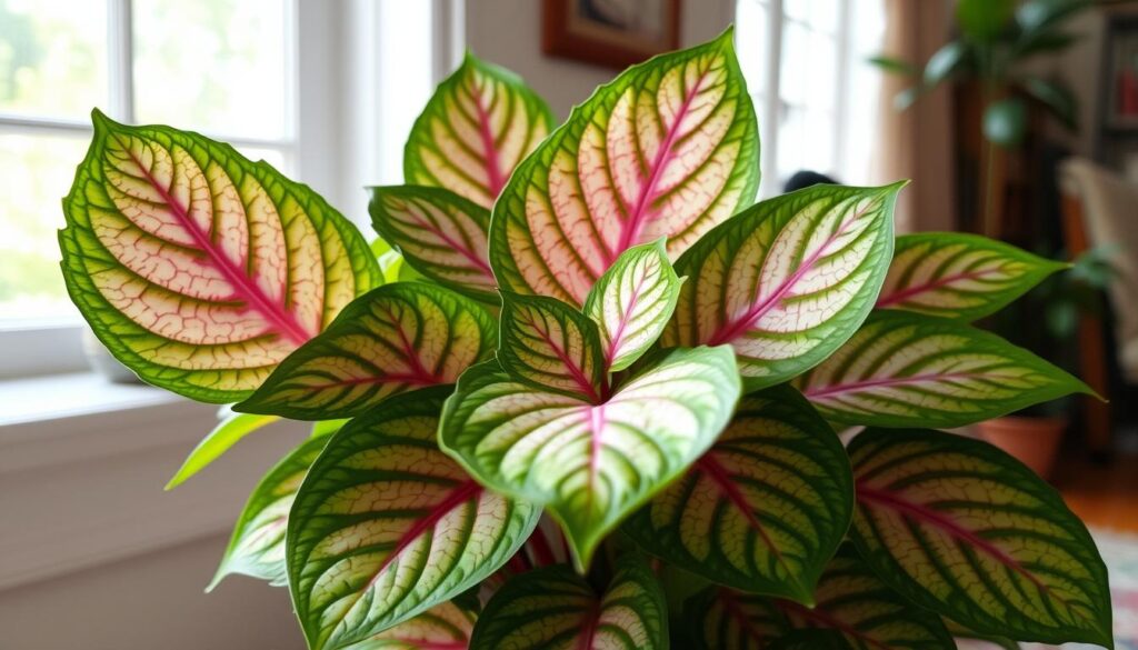 Fittonia plant