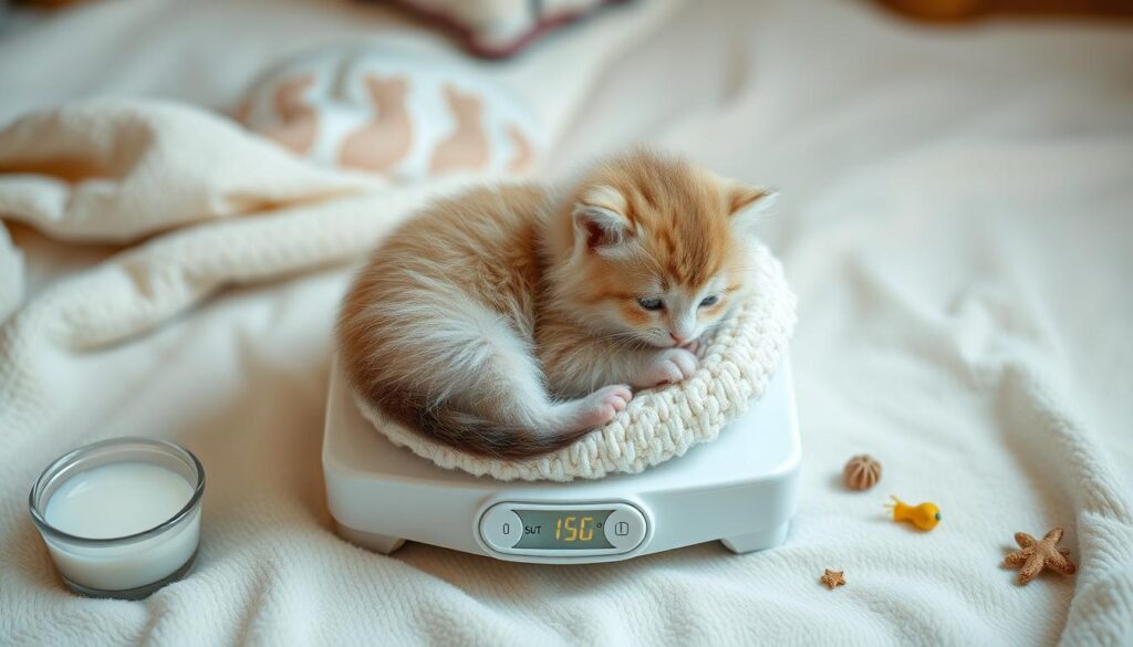 kitten weight gain